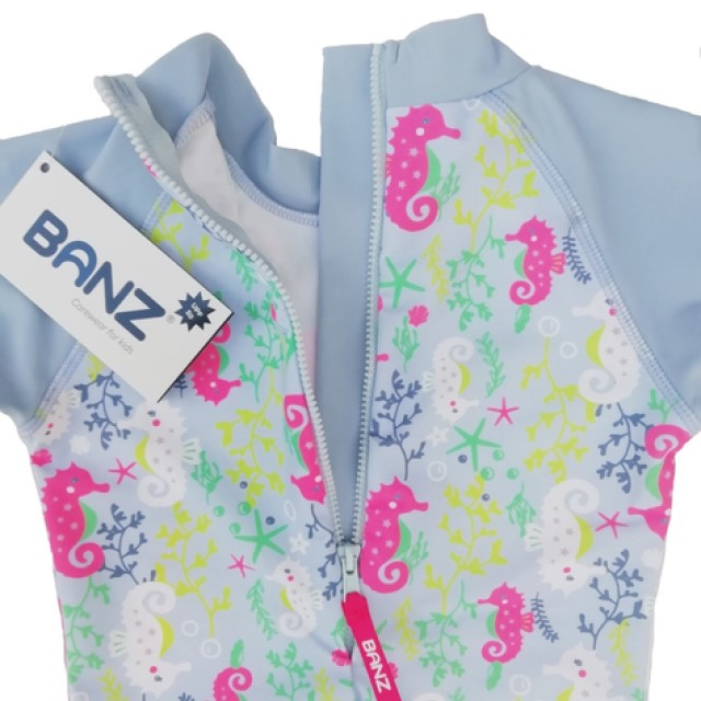Costume de Baie / Inot pentru bebelusi si copii, Protectie Soare UPF50+, Sea Horse, Diverse marimi [4]