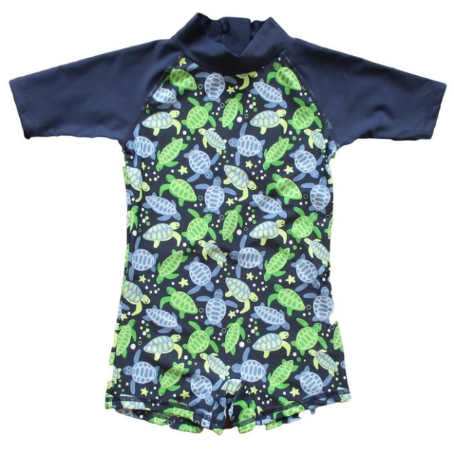 Costume de Baie / Inot pentru bebelusi si copii, Protectie Soare UPF50+, Turttle, Diverse marimi [5]
