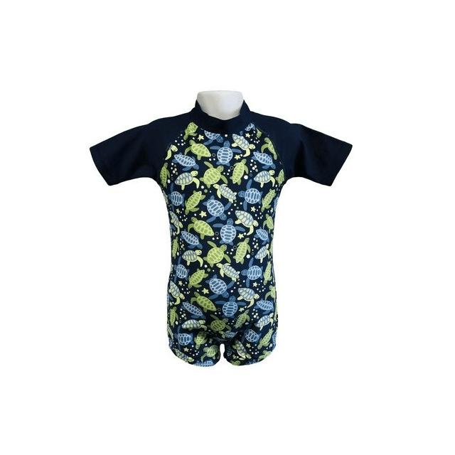 Costume de Baie Inot pentru bebelusi si copii, Protectie Soare UPF50+, Turttle, Marimea 000