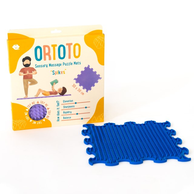 Covoras ortopedic pentru masaj, 1 piesa, textura rigida, model Spikes, Diverse culori [2]