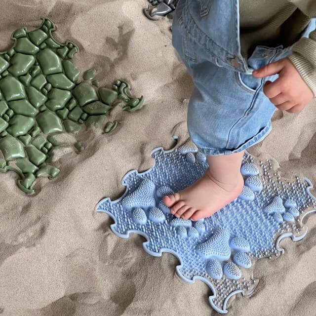 Covoras ortopedic pentru masaj, 1 piesa, model Stones, Diverse culori [7]
