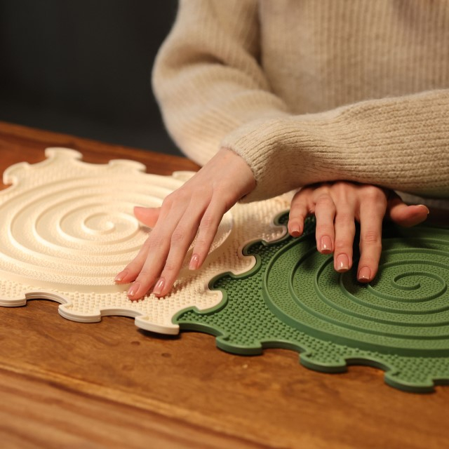 Covoras ortopedic, senzorial, set puzzle, 2 piese [7]