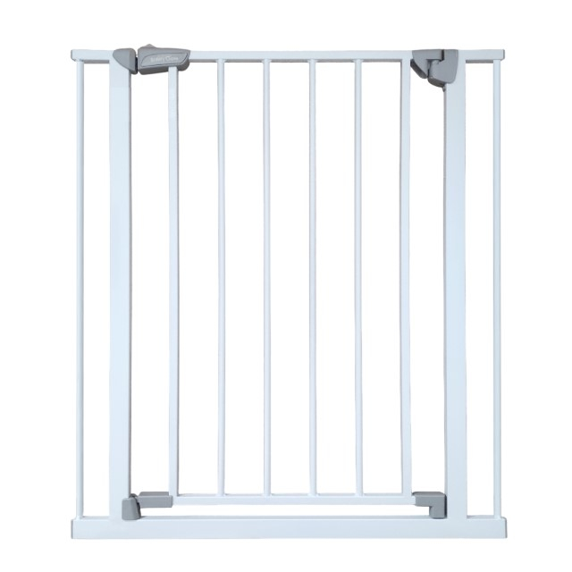 PRODUS RESIGILAT - Gard de protectie copii, pentru usi si scari, montaj prin presiune, dimensiune reglabila 71-77 cm, Empria, Alb [4]