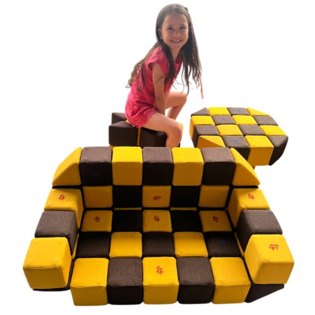 Inchiriaza pentru 10 zile Cuburile Magnetice JollyHeap   ,   Set 100 Bucati