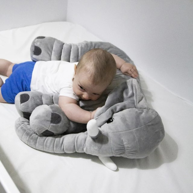 Jucarie din plus elefant Elephant Grey [4]