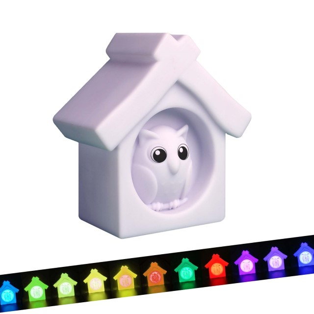 Lampa de veghe, LED cu 16 moduri de culoare, lumina reglabila, Diverse modele [5]