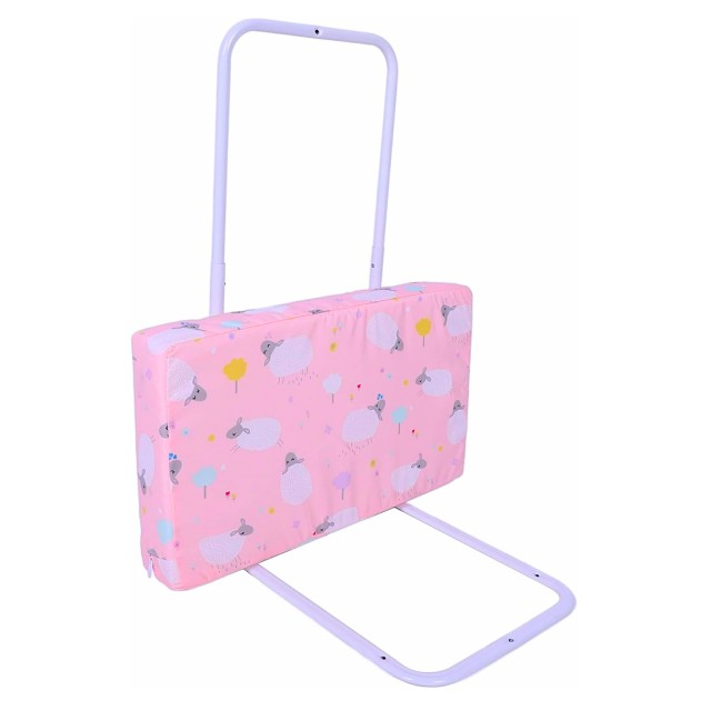 Mini-Bumper protectie pat, 60(L)x56(H) cm, Roz [5]