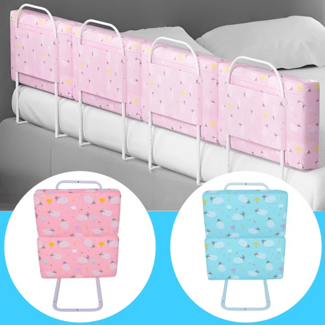 Mini-Bumper protectie pat, 60(L)x56(H) cm, Roz [11]