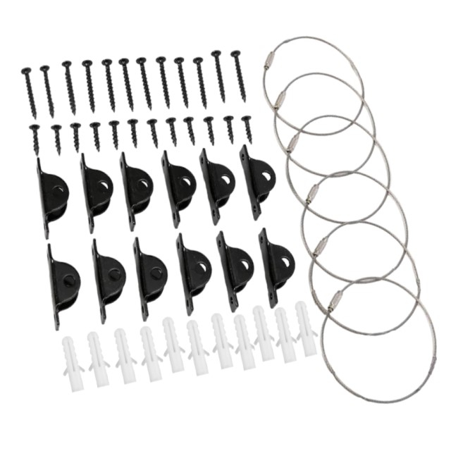 Pachet 6 kituri anti-rasturnare mobilier, protectie copii, protectie cutremur, Empria, Diverse culori [12]