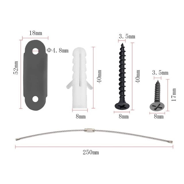 Pachet 6 kituri anti-rasturnare mobilier, protectie copii, protectie cutremur, Empria, Diverse culori [9]
