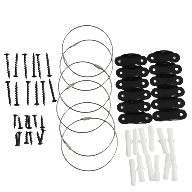 Pachet 6 kituri anti-rasturnare mobilier, protectie copii, protectie cutremur, Empria, Diverse culori [10]