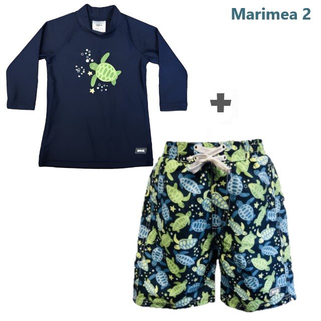 PACHET: BERMUDE + BLUZA CU MANECA LUNGA, Turttle, Marimea 2