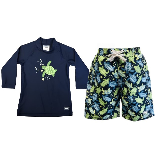 PACHET: BERMUDE + BLUZA CU MANECA LUNGA, Turttle, Marimea 2 [14]