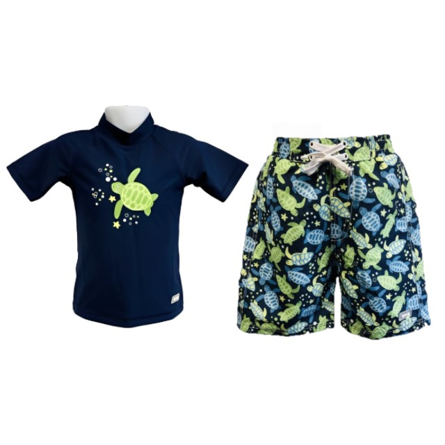 PACHET: BERMUDE + TRICOU, BANZ, Turttle, Marimea 1 [4]