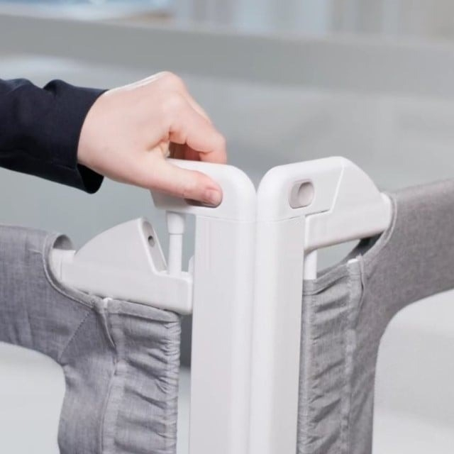 PACHET PREMIUM: 3 Protectii laterale pat, XXL de dimensiuni 150x200 cm + 2 Seturi Conectori [23]