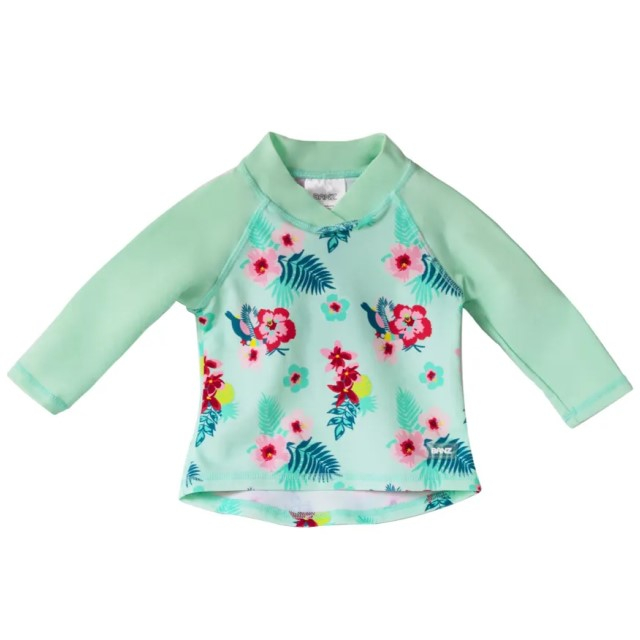 PACHET: SLIP + BLUZA, BANZ - Floral Mint, Marimea 8 [5]