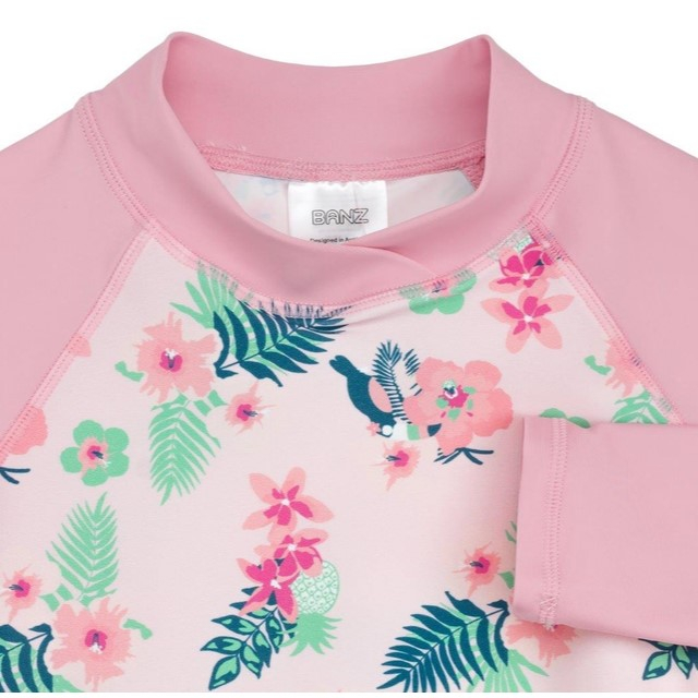 PACHET: SLIP + BLUZA, Floral Pink, Marimea 6 [14]
