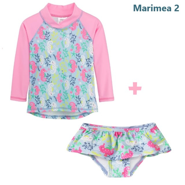 PACHET: SLIP + BLUZA, Sea Horse, Marimea 2