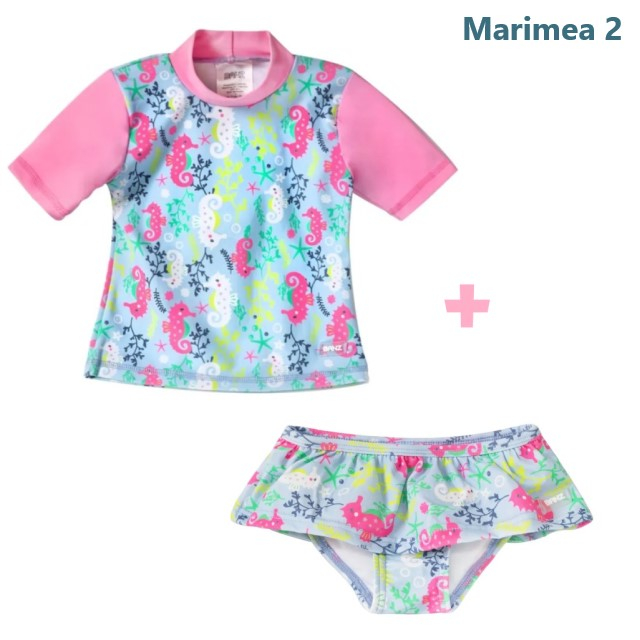 PACHET: SLIP + TRICOU, Sea Horse, Marimea 2