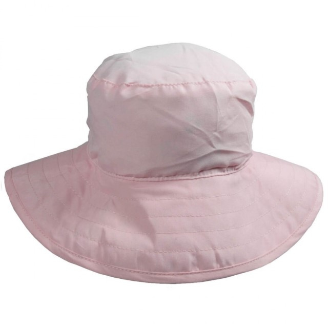 Palarie Bebelusi Reversibila, Protectie Solara UPF50+, Pink Floral, Diverse marimi [8]