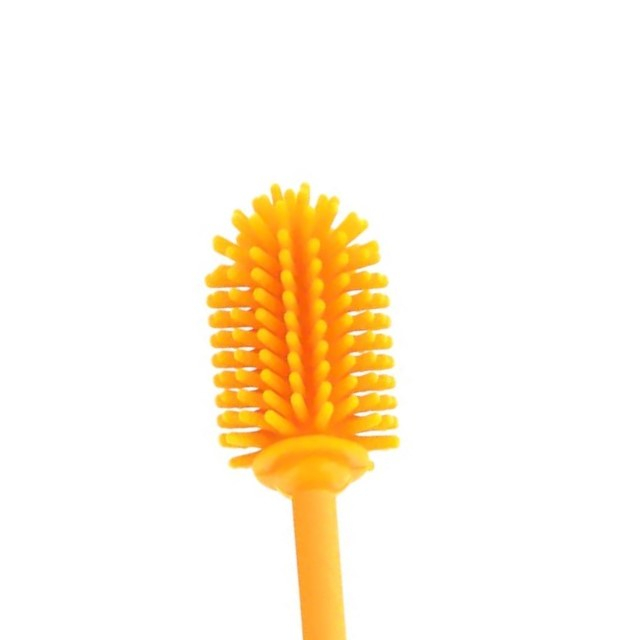 Perie din silicon pentru biberoane, sticle, pahare, fara BPA, sterilizabila, Empria, Diverse culori [5]