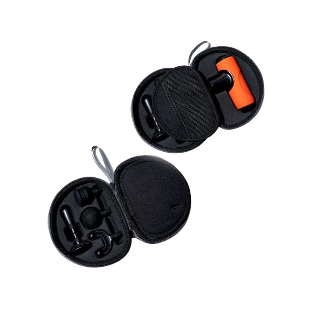 Pistol Masaj Premium - Aparat Masaj Ultra-Portabil, 5 Capete, 5 Viteze, 3000 Percutii, Motor Silentios, Carcasa Depozitare,Diverse culori [17]