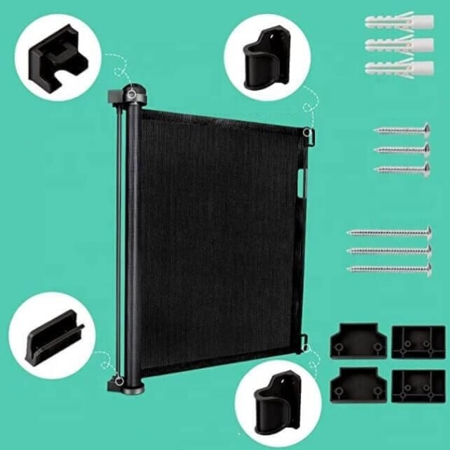 Poarta de siguranta retractabila extra lunga, 180 cm, Diverse dimensiuni si culori [8]