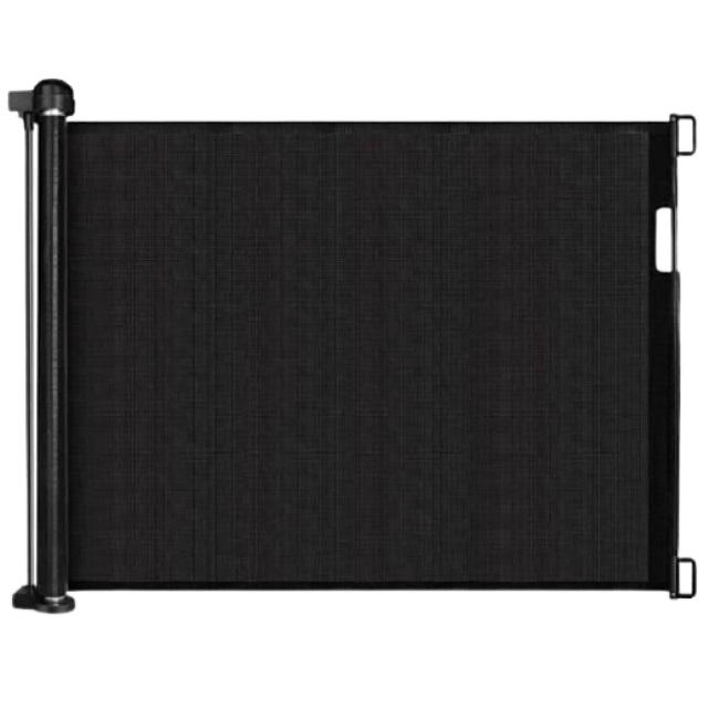 PRODUS RESIGILAT - Poarta de siguranta retractabila extra lunga, Negru, 180 cm [4]