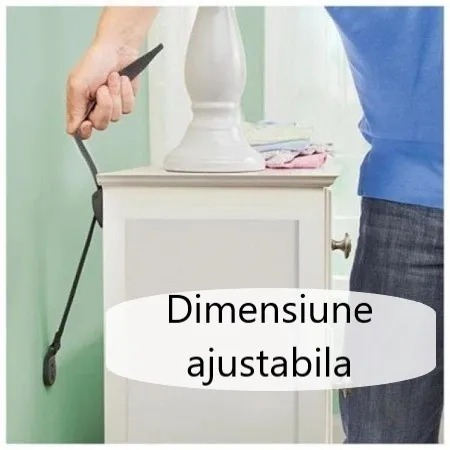 Protectie impotriva daramarii televizorului, ancorare TV, protectie cutremur, chingi din nailon si metal, Empria [8]