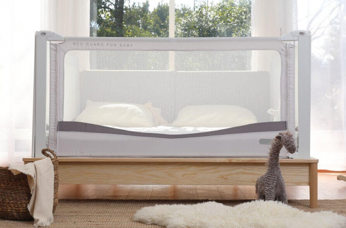 Protectie laterala pat XXL inaltime ajustabila 81-96 cm | Empria [6]