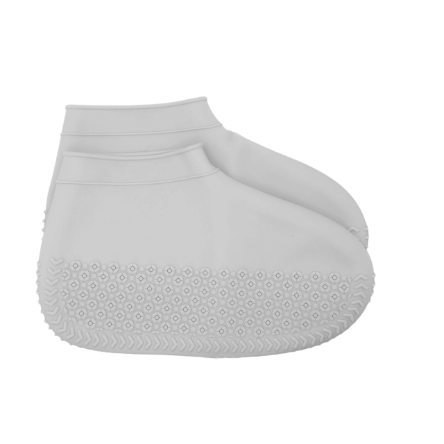 Protectii pentru incaltaminte, impermeabile de silicon, anti-alunecare, empria, marime s 30 - 34, gri