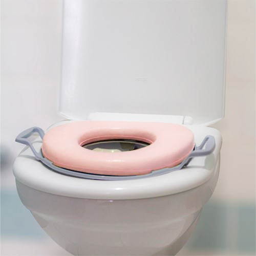 Reductor WC copii moale uni pentru toaleta BabyJem, Diverse culori [2]
