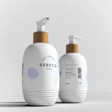 Sampon si gel de dus hipoalergenic 2 in 1 pentru bebelusi si copii Agnotis 400 ml [6]