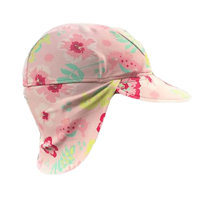 Sapca protectie soare cu protectie gat, Floral Pink, Diverse marimi [6]