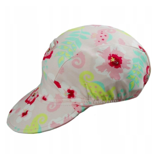 Sapca protectie soare cu protectie gat, Floral Pink, Diverse marimi [4]