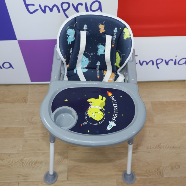 PRODUS RESIGILAT - Scaun masa copii si bebelusi, Empria, 3 in 1, multifunctional, transformabil in scaunel si masuta, Aviator [4]