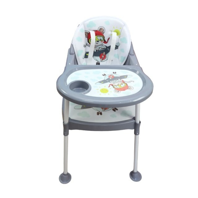 Scaun masa copii si bebelusi, Empria, 3 in 1, multifunctional, transformabil in scaunel si masuta, Diverse modele [5]