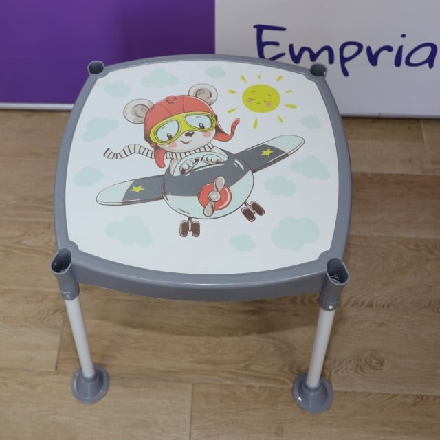 Scaun masa copii si bebelusi, Empria, 3 in 1, multifunctional, transformabil in scaunel si masuta, Diverse modele [11]