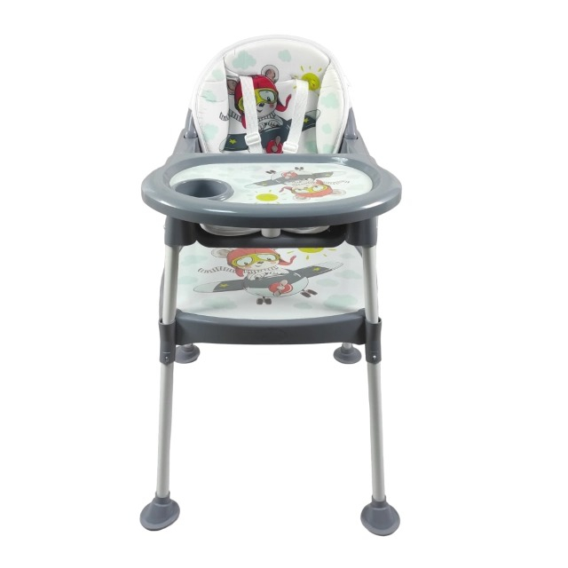Scaun masa copii si bebelusi, Empria, 3 in 1, multifunctional, transformabil in scaunel si masuta, Diverse modele [14]