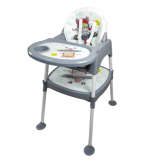 Scaun masa copii si bebelusi, Empria, 3 in 1, multifunctional, transformabil in scaunel si masuta, Diverse modele [12]