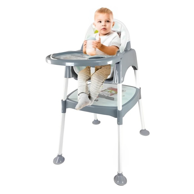 Scaun masa copii si bebelusi, Empria, 3 in 1, multifunctional, transformabil in scaunel si masuta, Diverse modele [4]