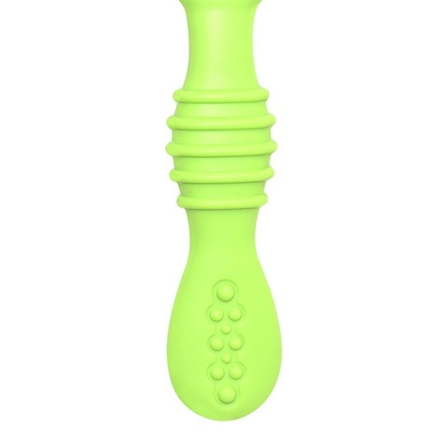 Set 2 pre-lingurite diversificare bebelusi, Faza 1 + Faza 2, silicon alimentar, Empria, Verde [9]