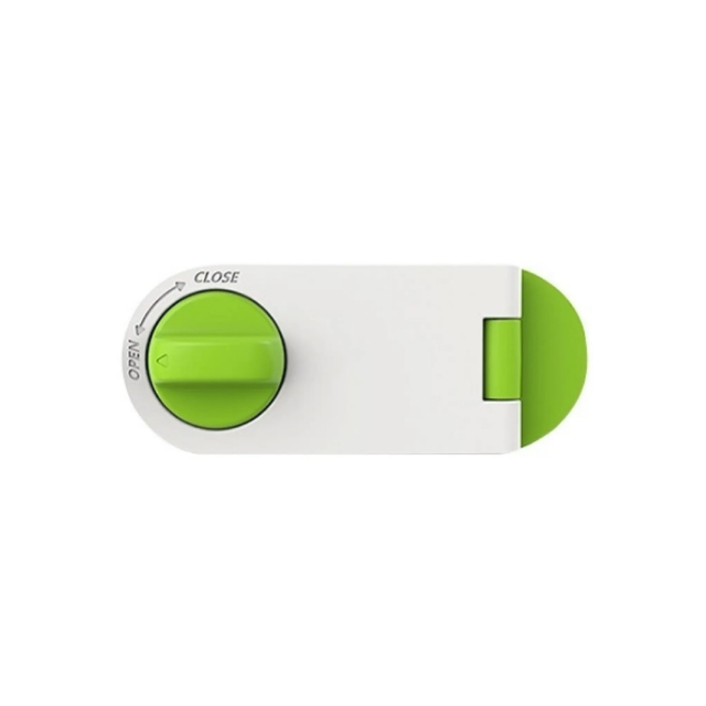 Set 2 sigurante fixe pentru usi si sertare dulap, 10.6x4.15x2.2 cm, Diverse culori [2]