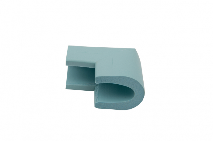 Set 4 coltare in forma U albastru, 3.5x0.7x6 cm_Empria [2]