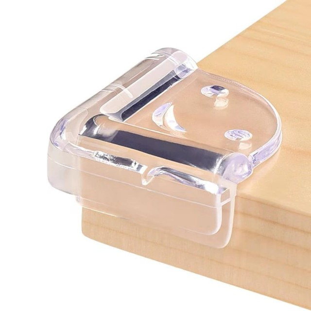 Set 4 coltare silicon transparent, 4.2x1.9x0.8 cm_Empria [2]