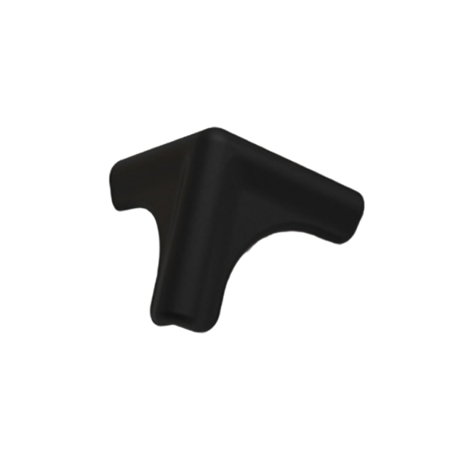 Set 4 protectii colt in trei laturi, 4.5x1.4x0.3 cm, silicon, Diverse culori [5]