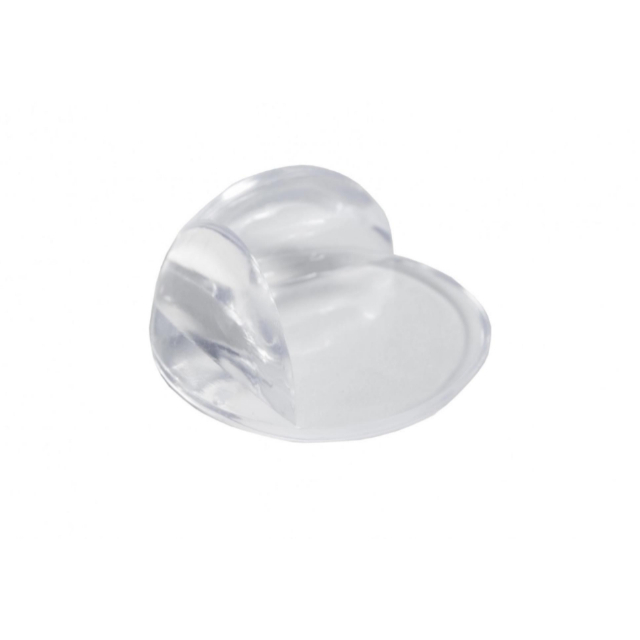 Set 4 protectii rotunde silicon transparent, 4.3x3.0x2.0 cm_Empria [4]