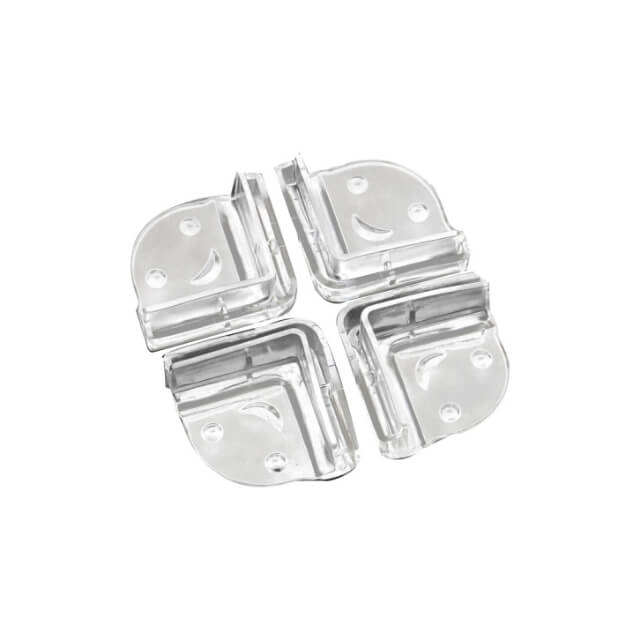 Set 4 coltare silicon transparent, 4.2x1.9x0.8 cm_Empria [10]