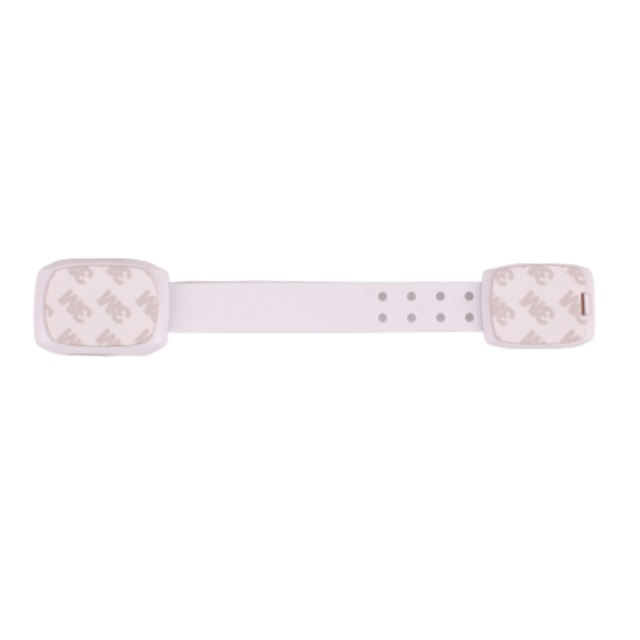 Set 4 sigurante ajustabile, cu mecanism dublu de blocare, 22.5 x 4.2 cm, alb [7]