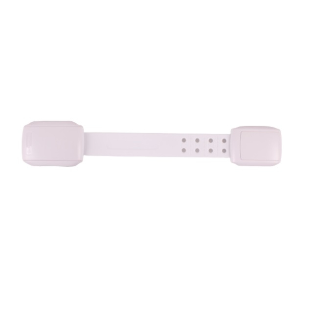 Set 4 sigurante ajustabile, cu mecanism dublu de blocare, 22.5 x 4.2 cm, alb [6]